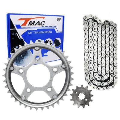 Kit Relação Transmissão Cbx Twister 250 2001 a 2008 Aço