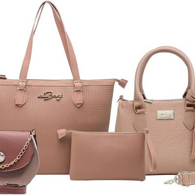Kit 4 Bolsas Feminina Monograma Willibags