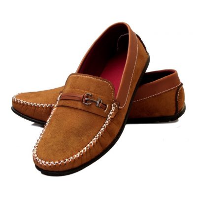 Kit 2 Sapato Social Masculino Mocassim em Camurça