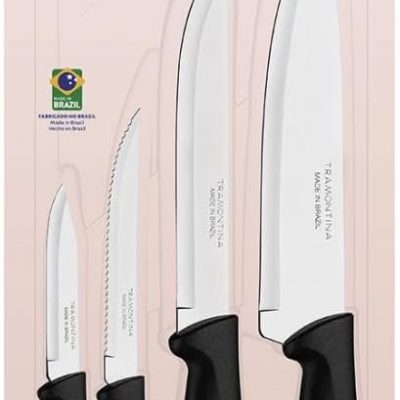Tramontina JOGO FACAS INOX 4PC