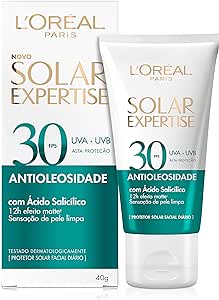 Protetor Solar Facial L'Oréal Paris Solar Expertise Antioleosidade Fps30 40G