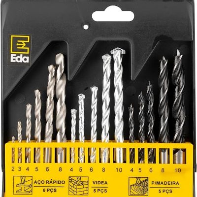 EDA Brocas Em Jogo Com 16 Peças Eda