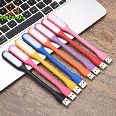 Mini Lâmpada Flexível Usb Led Usb Para Mesa De Acampamento.