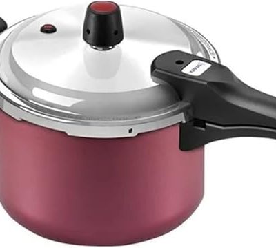 Panelux Panela de Pressão Fechamento Externo 4,5L Cereja Premium