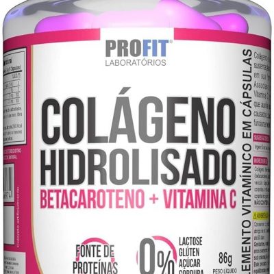 Colágeno Hidrolisado - 150 Cápsulas - Profit Profit Laboratório.