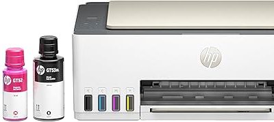 Impressora Multifuncional HP Smart Tank 583 Tanque de Tinta Colorida Wi-Fi - Impressora, Copiadora e Scanner