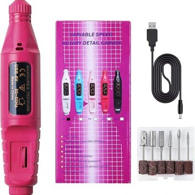 Lixadeira Unha Lixa Elétrica Profissional Bloco Motor Bivolt.