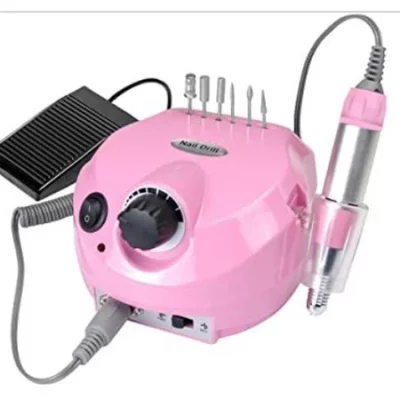 Lixadeira Lixa Motor Unha Elétrica Profissional Porquinho 30000 RPM Bivolt