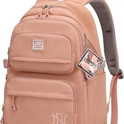 Mochila feminina bolsa escolar impermeável bolsa notebook 15,6 polegadas mochilas casual grande nylon