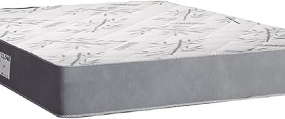 Colchão Casal Espuma Egito 138x188x19cm Cinza/Branco Portobel - Suporta até 100kg por Pessoa