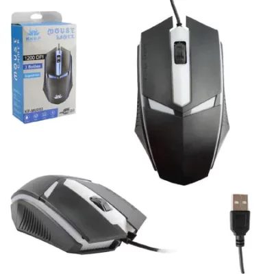 Mouse Gamer Led Rgb Usb Sensor Optico Com Fio.