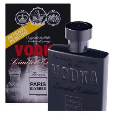 Paris Elysees Vodka Man EDT 100ml para masculino Edição Limitada