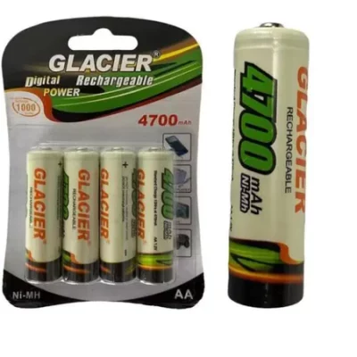 KIT 4 Pilha AA Recarregavel 4700mAh