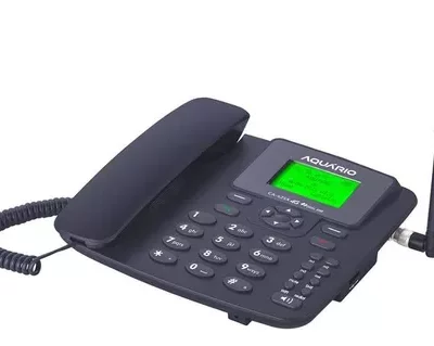 Celular De Mesa 3g E 4g Com Wi-fi Dual Chip Aquário Ca42sx4g Cor Preto