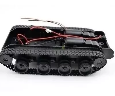 Chassi Robótico Robô Tipo Tanque Esteira Lagarta P\ Arduino
