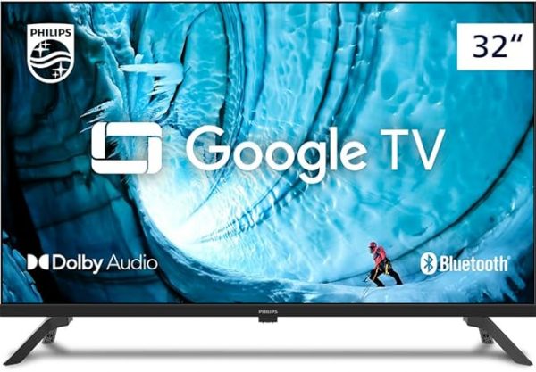 Smart TV Philips 32" HD 32PHG6909/78 Google TV