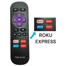 Controle Remoto Compatível com Roku Smart TV Modelos Express