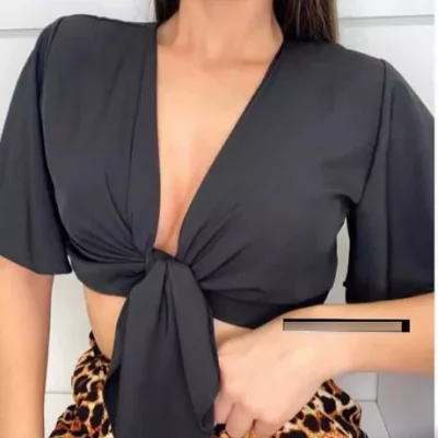 Cropped No De Amarraçâo Varias Formas De Usar Moda Feminina