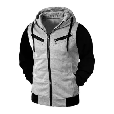 Moletom com ziper Blusa de frio Casaco masculino e feminino
