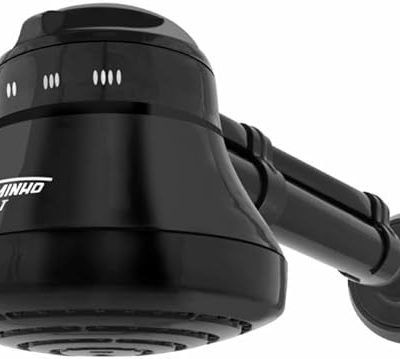 CHUVEIRO ELÉTRICO - DUCHA FAMINHO 4T BLACK 127V 5400W COM CANO 30CM - FAME