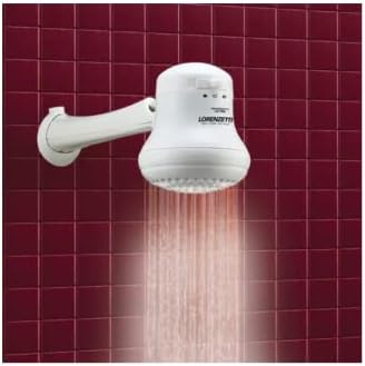 Lorenzetti Chuveiro Elétrico Branco Maxi Ducha, 3200W 110V