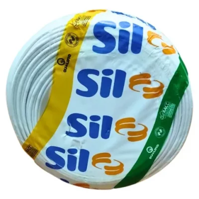Cabo Fio Elétrico Flexível 750v Branco 4,0mm² X 100m - Sil
