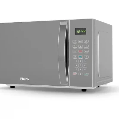 Micro-ondas Philco 33L Prata Espelhado PMO38S