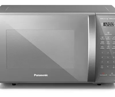 Micro-ondas 27 Litros St55lmrun Prata Panasonic 110v