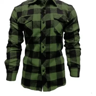 Camisa Flanela Xadrez Masculina Adulto