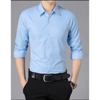 Camisa Social Masculina Manga longa Slim Fit