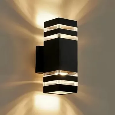 Luminária De Parede Externa Led À Prova D'água
