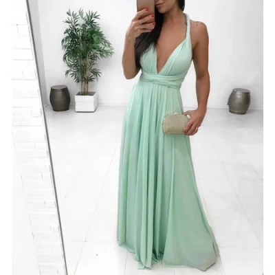 Vestido Longo Festa Multiuso Várias Formas Infinity