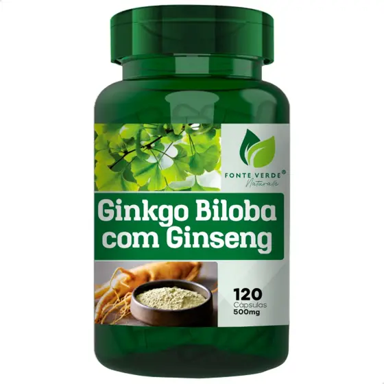 Ginkgo Biloba + Ginseng 120 Cáps