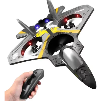 Avião De Controle Remoto Drone Para Criança Aero Jato Caça