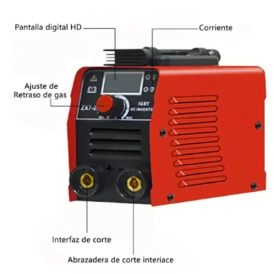 Máquina Solda Inversora 220V Display Digital eletrodo