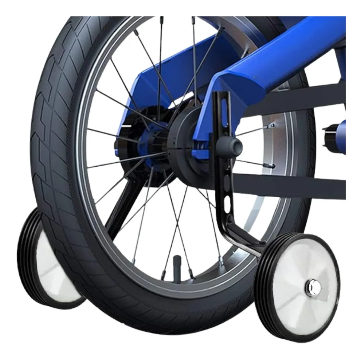 Roda Lateral Bike Reforçada Regulável Aro 12 14 16 20 (par)