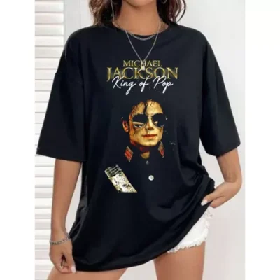 Camisa Camiseta Rei Do Pop Michael Jackson
