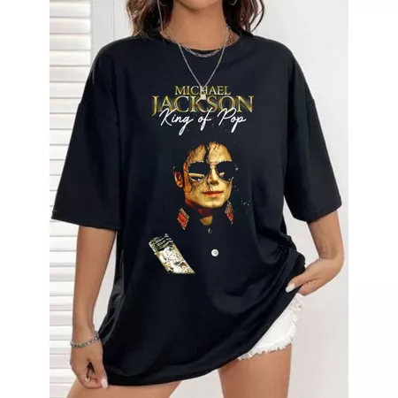 Camisa Camiseta Rei Do Pop Michael Jackson