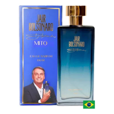 Perfume Jair Bolsonaro Mito 100ml Eau De Parfum Original