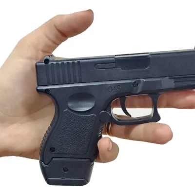 Pistola Airsoft V45 Short 6mm Mola Spring Pressão Rossi
