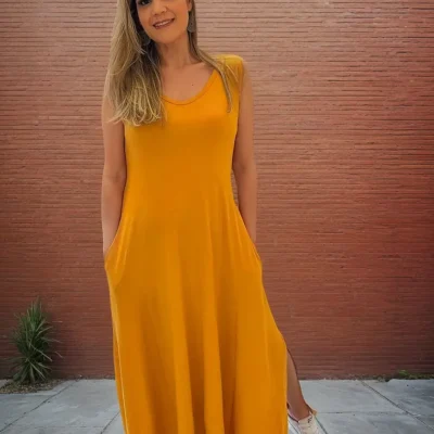 Vestido Regata Longo