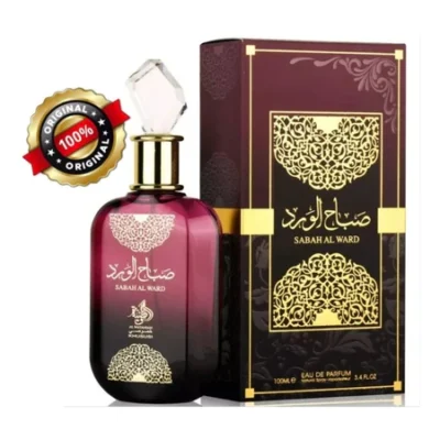 Perfume Arabe Original Al Wataniah Feminino Sabah Al Ward Eau de Parfum 100ml Original